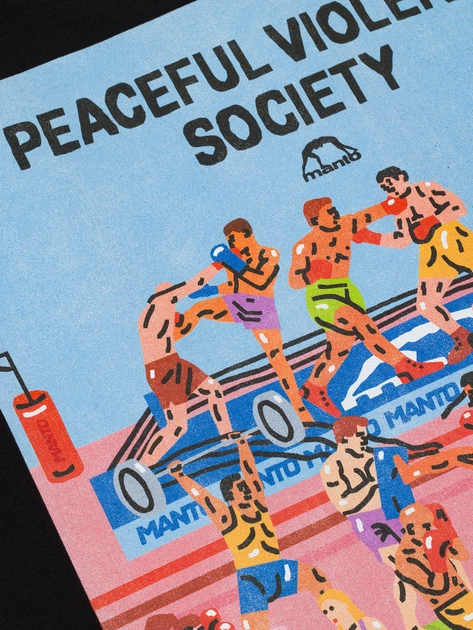 Футболка MANTO t-shirt GYM 3.0 black XL - Фото 4 Футболка MANTO t-shirt GYM 3.0 black XL - зображення 4