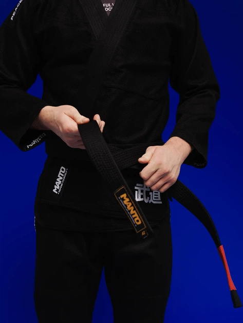 Кімоно MANTO "SOCIETY" BJJ GI black A1 - Фото 3 Кімоно MANTO "SOCIETY" BJJ GI black A1 - зображення 3