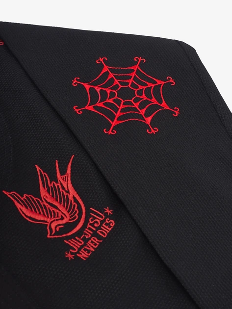 Кімоно MANTO "MIKO" BJJ Gi black A1 - Фото 5 Кімоно MANTO "MIKO" BJJ Gi black A1 - зображення 5