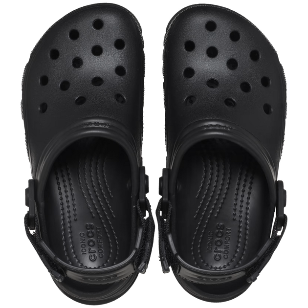 Сабо Crocs Duet Max II Clog 37-38 р 23.2-24 см Черные 208776-M5/W7 Black - Фото 4 Сабо Crocs Duet Max II Clog 37-38 р 23.2-24 см Черные 208776-M5/W7 Black - изображение 4