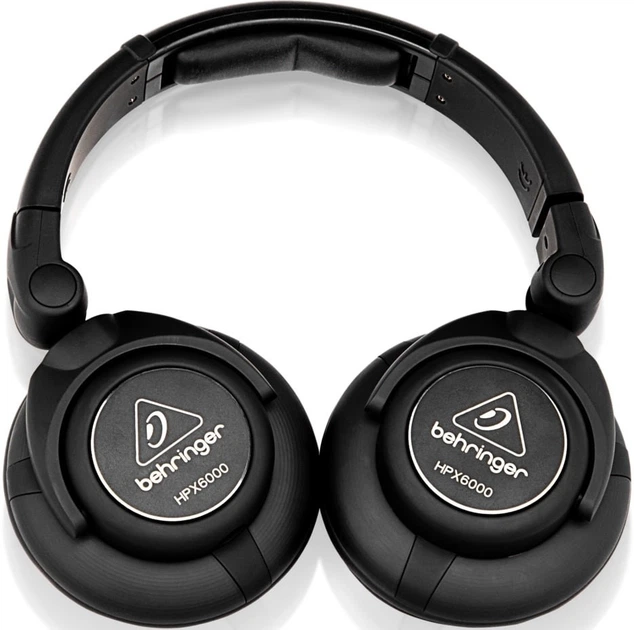 Słuchawki Behringer HPX6000 Profesjonalne słuchawki DJ-skie Zamknięte (5056141331201) - Zdjęcie 2 Słuchawki Behringer HPX6000 Profesjonalne słuchawki DJ-skie Zamknięte (5056141331201) - obraz 2