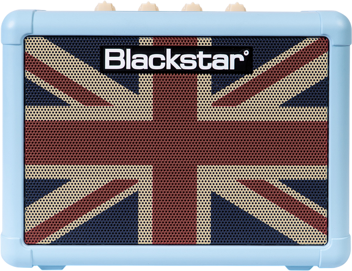 Комбоусилитель гитарный Blackstar Fly 3 Baby Blue Union Flag (302027) - Фото 1 Комбоусилитель гитарный Blackstar Fly 3 Baby Blue Union Flag (302027) - изображение 1