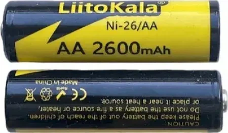 Акумулятор LiitoKala Ni-Mh HR6 AA 1.2V 2600mAh, Ni-26 - зображення 4