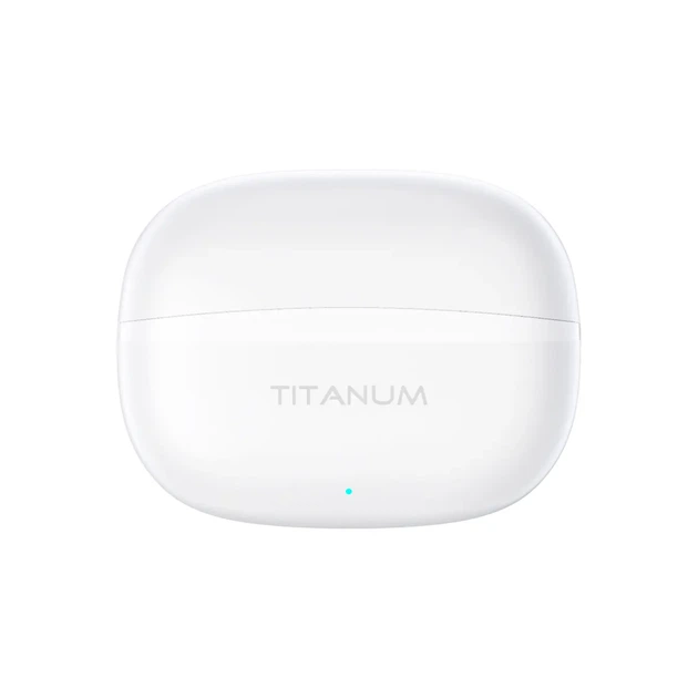 Бездротові TWS навушники TITANUM TW11 White - зображення 2