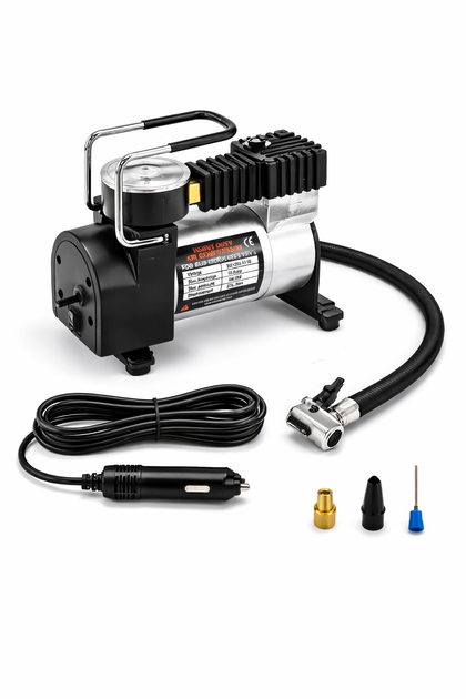 Автомобильный компрессор 12V Air pump AND XL-823 для шин • Портативный насос от прикуривателя для авто, внедорожника, микроавтобуса 57550/5 - изображение 4