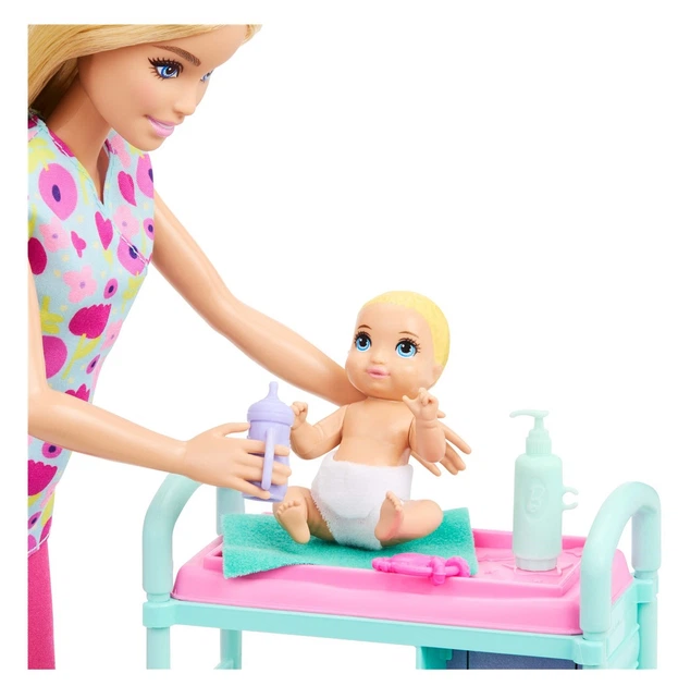 Лялька Mattel Barbie Careers —  Дитячий лікар (JMK12) (194735314546) - зображення 4