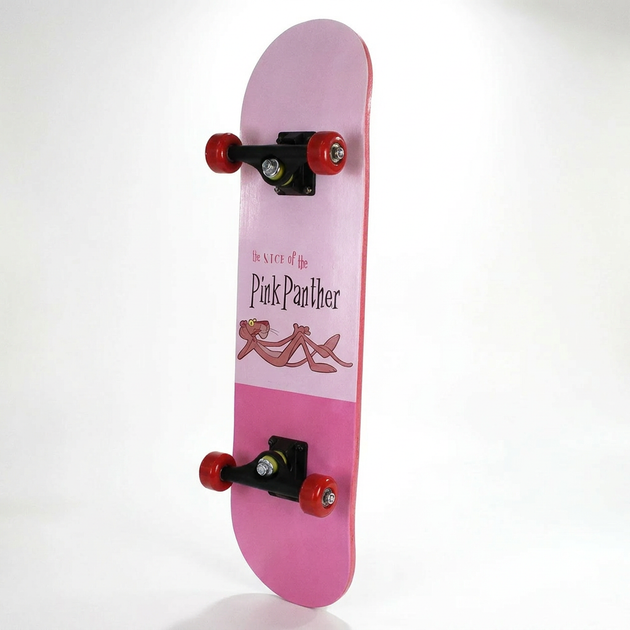 Дитячий міні скейт скейтборд дитячий рожева пантера SP-Sport Kids 1407 Pink-White - зображення 2