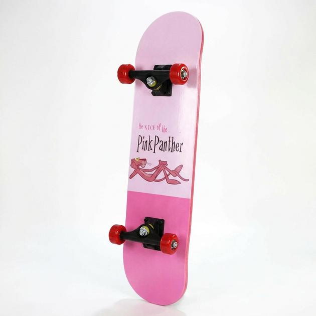 Дитячий міні скейт скейтборд дитячий рожева пантера SP-Sport Kids 1407 Pink-White - зображення 3