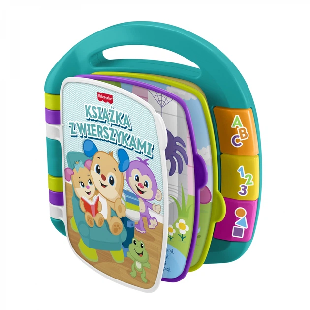 Книга віршів Fisher-Price Вчись і смійся Польська версія (194735381067) - зображення 2