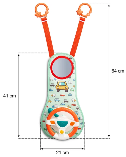 Розвиваюча підвіска Toyz з кермом (5908310397979) - зображення 5