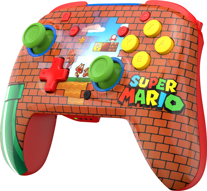 Бездротовий геймпад Turtle Beach Rematch Nintendo Switch Mario Bricks (TBC-8101-65) - зображення 2