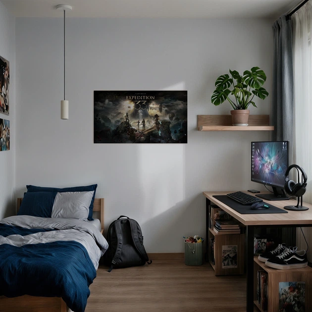 Постер Экспедиция 33, Clair Obscur: Expedition 33, декор в комнату геймера, A1 60×107 см (id6934) - Фото 2 Постер Экспедиция 33, Clair Obscur: Expedition 33, декор в комнату геймера, A1 60×107 см (id6934) - изображение 2