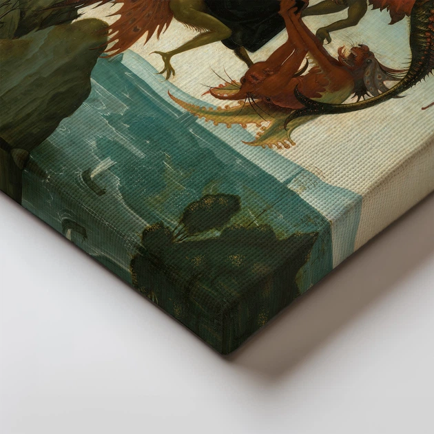 Інтер'єрна картина Мікеланджело, Муки Святого Антонія, Michelangelo, Torment of Saint Anthony, 42×30 см (id6953) - зображення 3