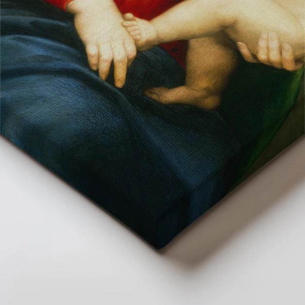Інтер'єрна картина Мала Мадонна Каупера, Рафаель, Raphael Santi, Small Cowper Madonna, 42×30 см (id6958) - зображення 3