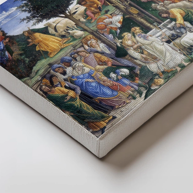 Интерьерная картина Юность Моисея, Сандро Боттичелли, Sandro Botticelli, Youth of Moses, 26×42 см (id6960) - изображение 3