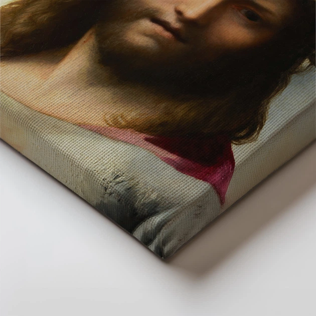 Інтер'єрна картина Голова Христа, Антоніо да Корреджо, Antonio da Correggio, Head of Christ, 37×30 см (id6969) - зображення 3
