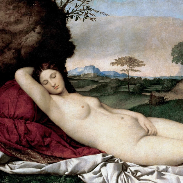 Інтер'єрна картина Спляча Венера, Джорджоне, Giorgione, Sleeping Venus, 40×60 см (id6976) - зображення 5