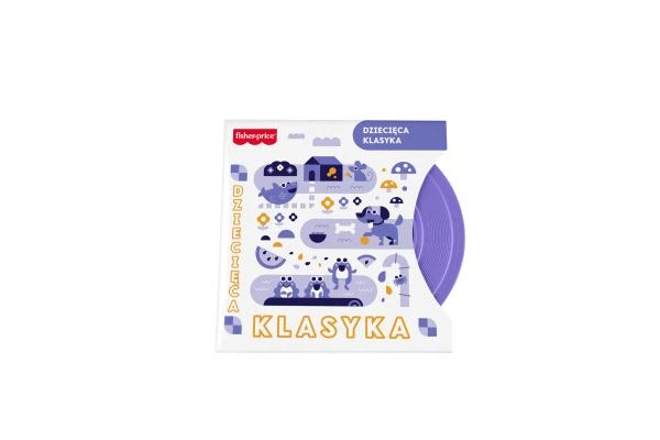 Zabawka interaktywna Fisher-Price Gramofon Malucha Polska wersja 574124 (194735324453) - obraz 5