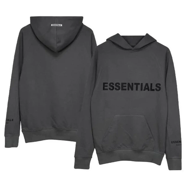 Худи Essentials Fear Of God серого цвета (M). - изображение 2