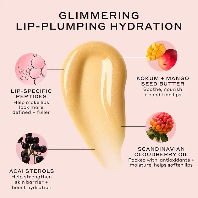 Пептидний бальзам для губ Olehenriksen Pout Preserve Hydrating Peptide Lip Treatment Citrus Sunshine Glimmer 12 мл - Фото 4 Пептидний бальзам для губ Olehenriksen Pout Preserve Hydrating Peptide Lip Treatment Citrus Sunshine Glimmer 12 мл - зображення 4