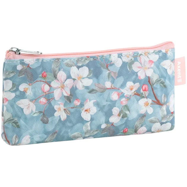 Пенал на блискавці Gentle Blossom Матеріал: PU. 1460-4-A. Розмір: 210*80*15 мм - Фото 1 Пенал на блискавці Gentle Blossom Матеріал: PU. 1460-4-A. Розмір: 210*80*15 мм - зображення 1