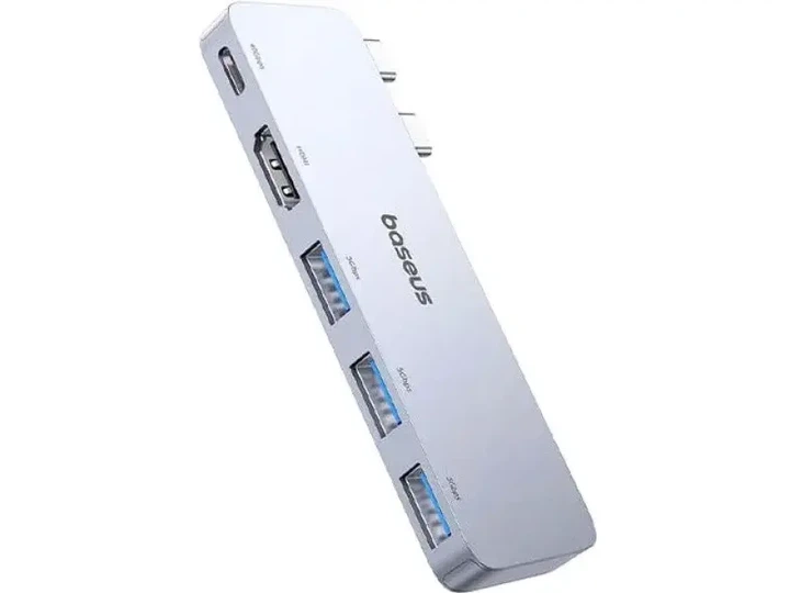Док-станція для ноутбука BASEUS UltraJoy Series 5-Port HUB Space Grey (B00052801811-04) - Фото 1 Док-станція для ноутбука BASEUS UltraJoy Series 5-Port HUB Space Grey (B00052801811-04) - зображення 1