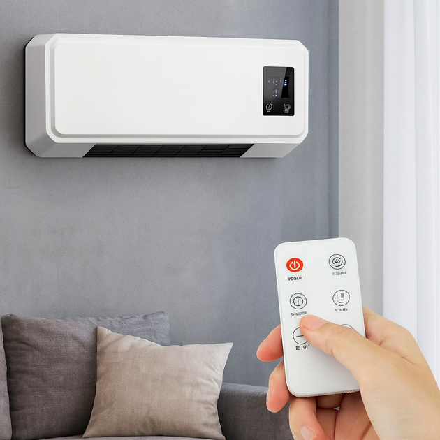 Тепловентилятор обогреватель настенный керамический кондиционер 800 W ∙ Кондиционер Heating air conditioning 170 800 W 56630/98 - изображение 7