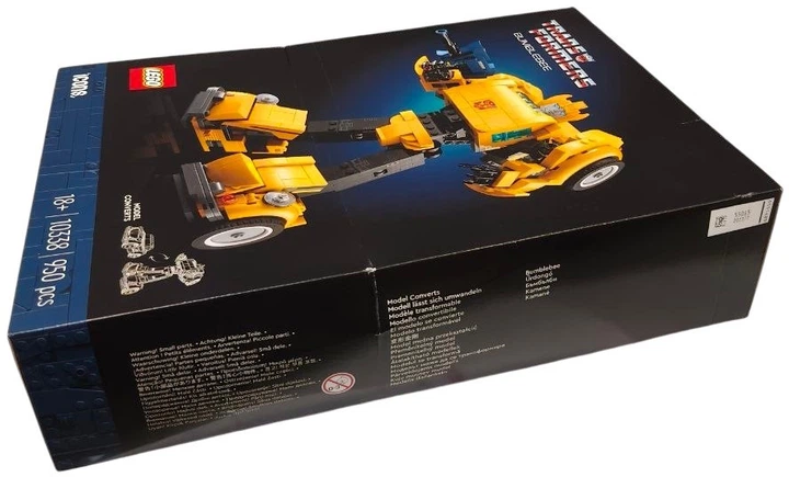 Zestaw klocków LEGO Icons Bumblebee 950 elementów (10338) (955555916381955) - Outlet - obraz 3