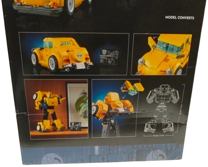 Zestaw klocków LEGO Icons Bumblebee 950 elementów (10338) (955555916381955) - Outlet - obraz 5