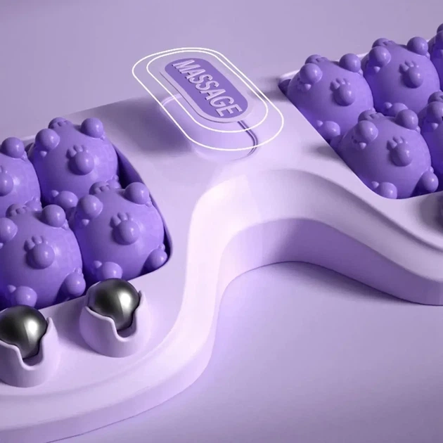 Ролик масажер для ніг Cat Claw Style Foot Massager з 4 магнітними кульками - зображення 4