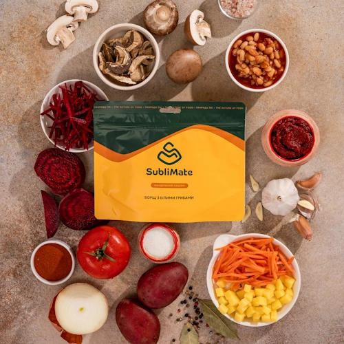 Сублімовані продукти SubliMate Борщ з білими грибами - изображение 4