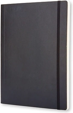 Notes Moleskine Classic XL Czarny w kratkę 19 x 25 cm 192 strony (9788883707247) - obraz 2