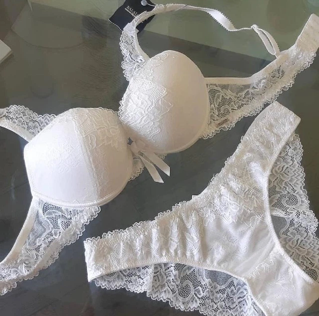 Комплект белья: бюстгальтер push-up и трусики 9362 Balaloum белый 75C/M - Фото 12 Комплект белья: бюстгальтер push-up и трусики 9362 Balaloum белый 75C/M - изображение 12