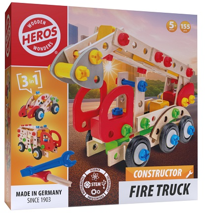 Дерев’яні кубики Tactic Heros 3 в 1 155 елементів HE0009 00098 (4255870200098) - Фото 1 Дерев’яні кубики Tactic Heros 3 в 1 155 елементів HE0009 00098 (4255870200098) - зображення 1