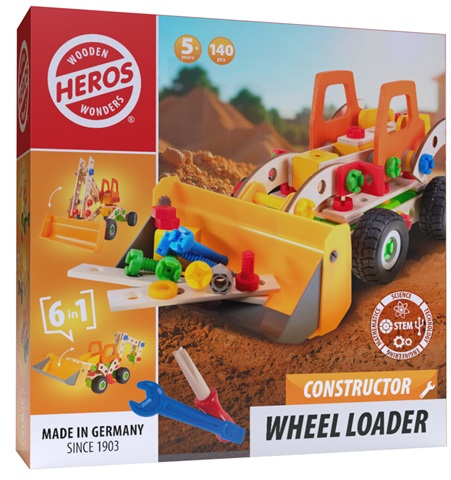 Дерев’яні кубики Tactic Heros 6 в 1 140 елементів HE0011 00111 (4255870200111) - Фото 1 Дерев’яні кубики Tactic Heros 6 в 1 140 елементів HE0011 00111 (4255870200111) - зображення 1