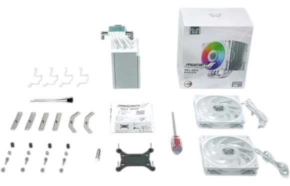 Кулер Scythe Mugen 6 Dual Fan ARGB Edition White (SCMG-6000DWR) - зображення 11