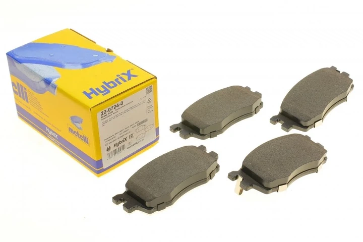 Комплект гальмівних колодок METELLI 22-0724-0 Metelli 22-0724-0 KIA Rio; Hyundai Accent, I20 581011GA20, AL0041GA00, S581011GE00 - Фото 1 Комплект гальмівних колодок METELLI 22-0724-0 Metelli 22-0724-0 KIA Rio; Hyundai Accent, I20 581011GA20, AL0041GA00, S581011GE00 - изображение 1