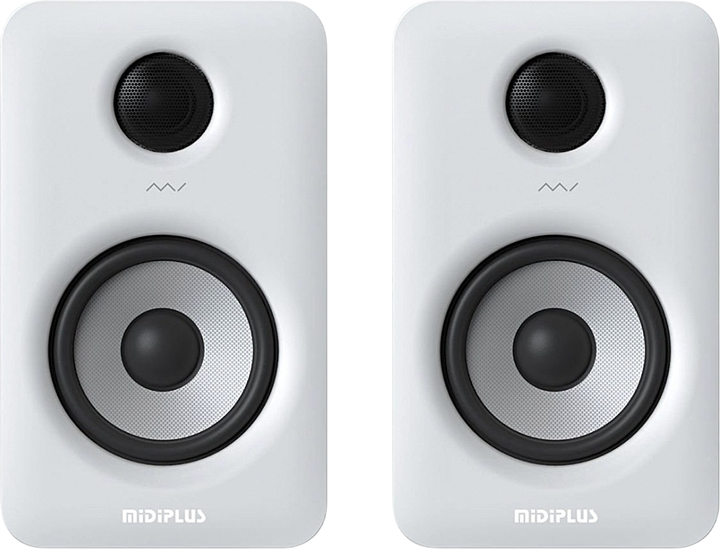Monitory studyjne Midiplus MI5 II white z bluetooth (6974304440104) - obraz 2