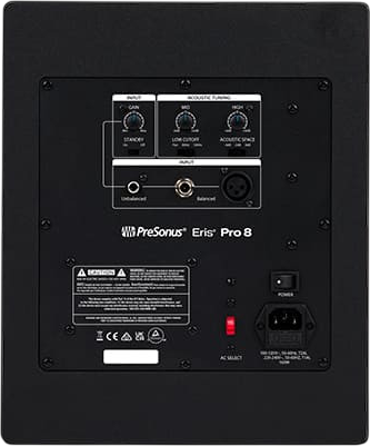 Studyjny monitor PreSonus Eris Pro 8 2 Gen (673454011511) - obraz 2