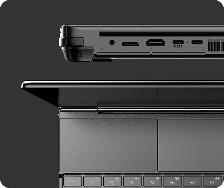 Laptop GPD Win Max 2 (GPD-WinMax2-8840U32001) Graphite - obraz 3