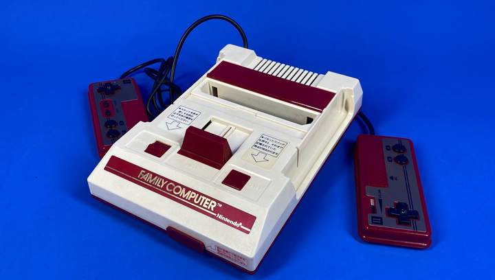 Консоль Nintendo Famicom Dendy AV Mod White Б/У - изображение 2