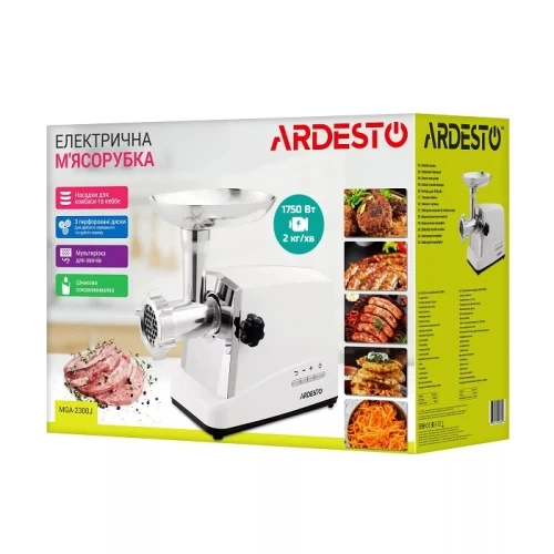 Мясорубка Ardesto MGA-2300J - Фото 12 Мясорубка Ardesto MGA-2300J - изображение 12