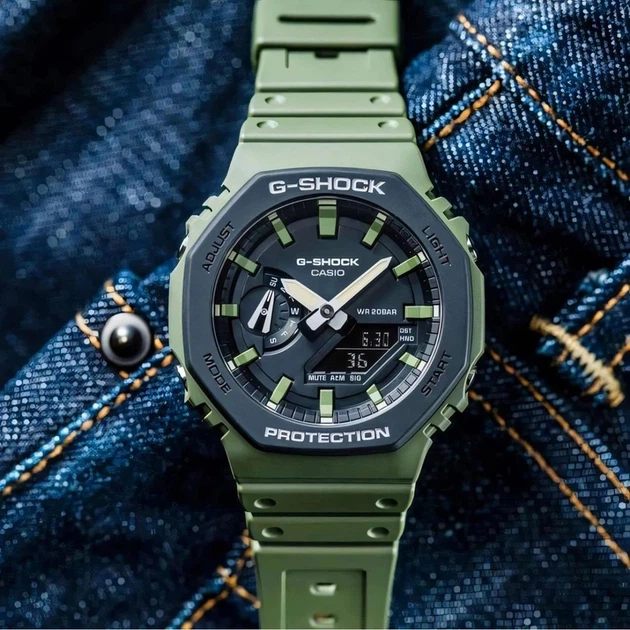Наручний годинник Casio GA-2110SU-3A - Фото 3 Наручний годинник Casio GA-2110SU-3A - зображення 3