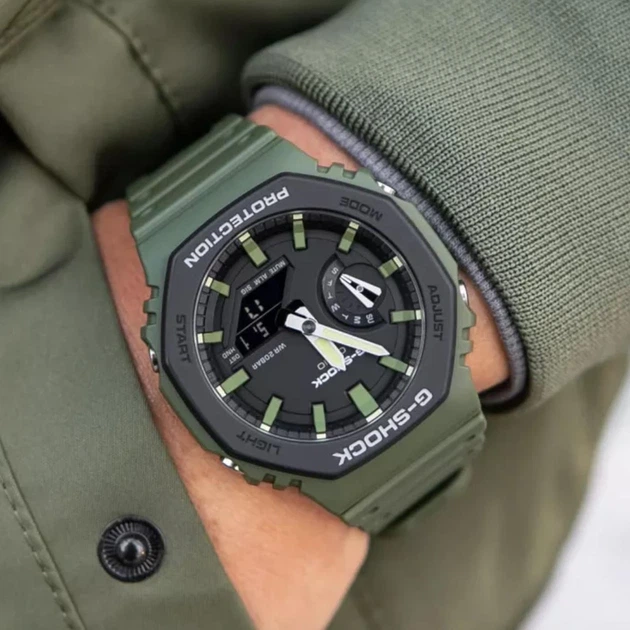 Наручний годинник Casio GA-2110SU-3A - Фото 5 Наручний годинник Casio GA-2110SU-3A - зображення 5