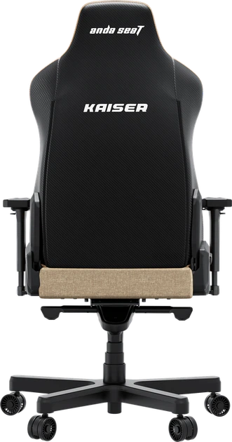 Крісло ігрове Anda Seat Kaiser 3E XL Dark Beige Fabric - изображение 4