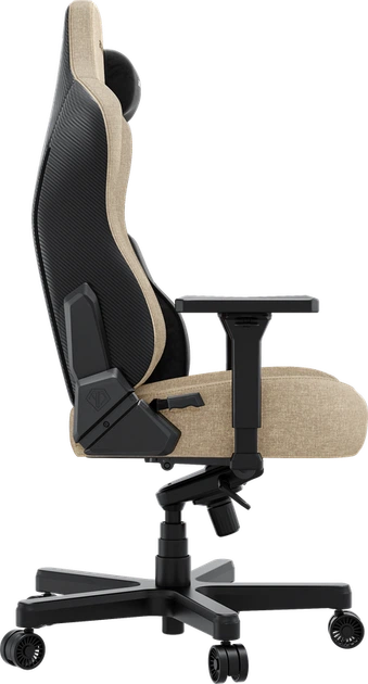 Крісло ігрове Anda Seat Kaiser 3E XL Dark Beige Fabric - изображение 5