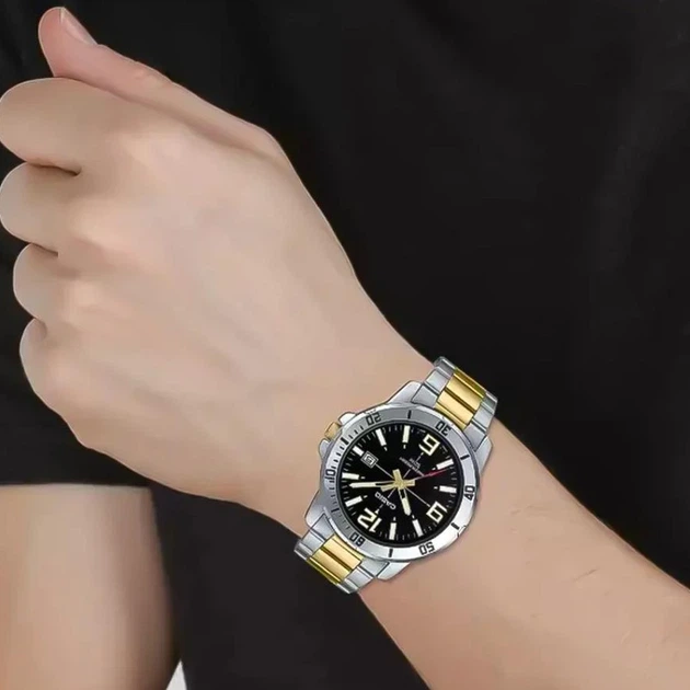 Наручний годинник Casio MTP-VD01SG-1B - Фото 2 Наручний годинник Casio MTP-VD01SG-1B - изображение 2