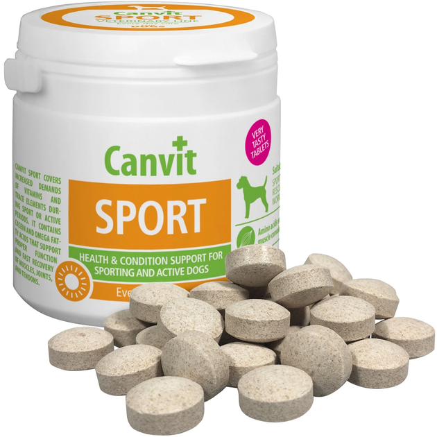 Вітаміно-мінеральний комплекс для собак Canvit Sport 100 г can50737 - зображення 2