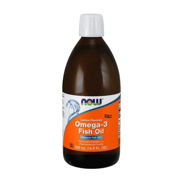 Омега 3 Omega-3 Cardiovascular Support Now Foods Лимон 500 мл - зображення 4