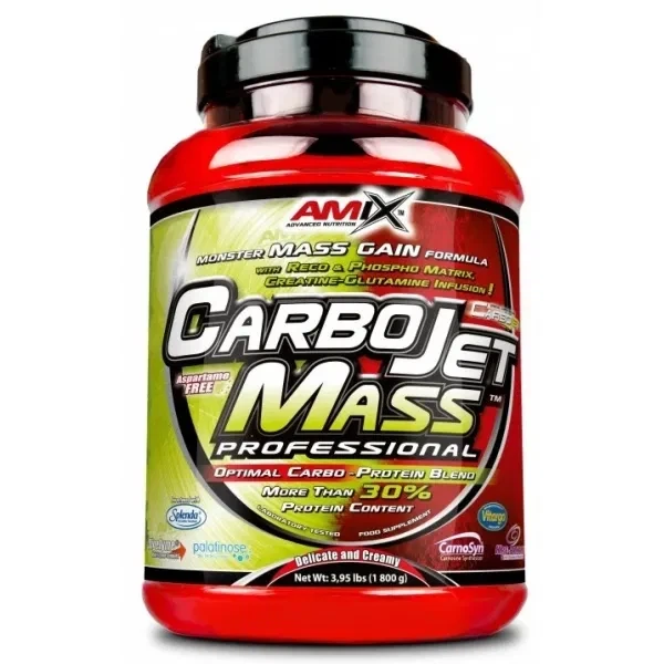 CarboJet Gain Mass Professional - 3000г - strawberry-banana - Фото 1 CarboJet Gain Mass Professional - 3000г - strawberry-banana - зображення 1